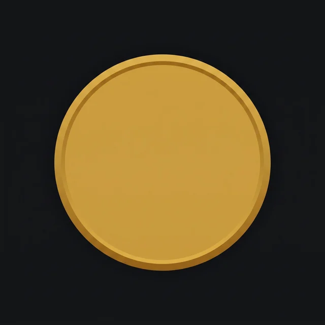 A gold disc